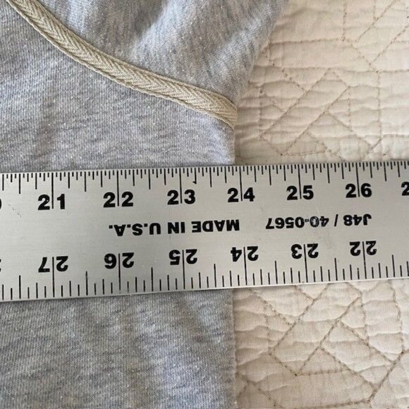 Peloton by Rhone Gray Knit Fleece jacket Size Mens's XL/XXL hoodie Full Zip - Picture 4 of 8